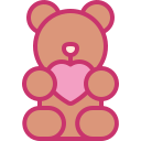 external Bear-Holding-Heart-love-filled-outline-berkahicon-2 icon