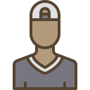 external Boy-black-people-avatar-filled-outline-berkahicon icon