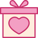 external Gift-love-filled-outline-berkahicon icon
