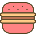 external Hamburger-bakery-filled-outline-berkahicon icon