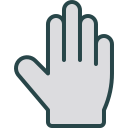 external Hand-adobe-after-effects-filled-outline-berkahicon icon
