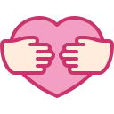 external Hands-Holding-Heart-love-filled-outline-berkahicon icon