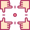 external Hands-solidarity-filled-outline-berkahicon-2 icon