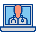 external Online-Medical-new-normal-after-corona-filled-outline-berkahicon icon