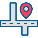 external Road-Map-location-filled-outline-berkahicon icon