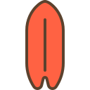 external Surfing-Board-summer-filled-outline-berkahicon icon