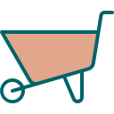 external Trolley-farmer-filled-outline-berkahicon icon