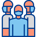 external Wear-Mask-new-normal-after-corona-filled-outline-berkahicon-3 icon