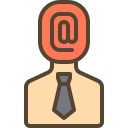 external account-email-marketing-filled-outline-berkahicon icon