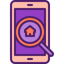 external search-real-estate-property-filled-outline-berkahicon icon