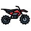 external motorcycle-motorcycle-filled-outline-chattapat--5 icon