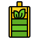 external battery-ecology-filled-outline-chattapat- icon
