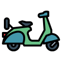 external motorcycle-motorcycle-filled-outline-chattapat--7 icon