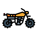 external motorcycle-motorcycle-filled-outline-chattapat--8 icon
