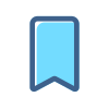 external bookmark-user-interface-advertise-friendly-filled-outline-deni-mao icon
