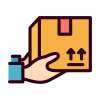 external package-online-shopping-filled-outline-deni-mao icon