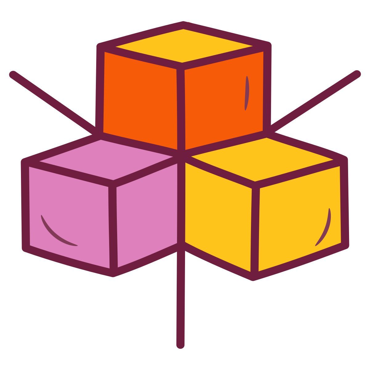 3d analysis icon