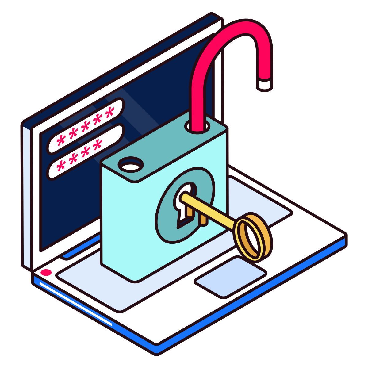access password icon