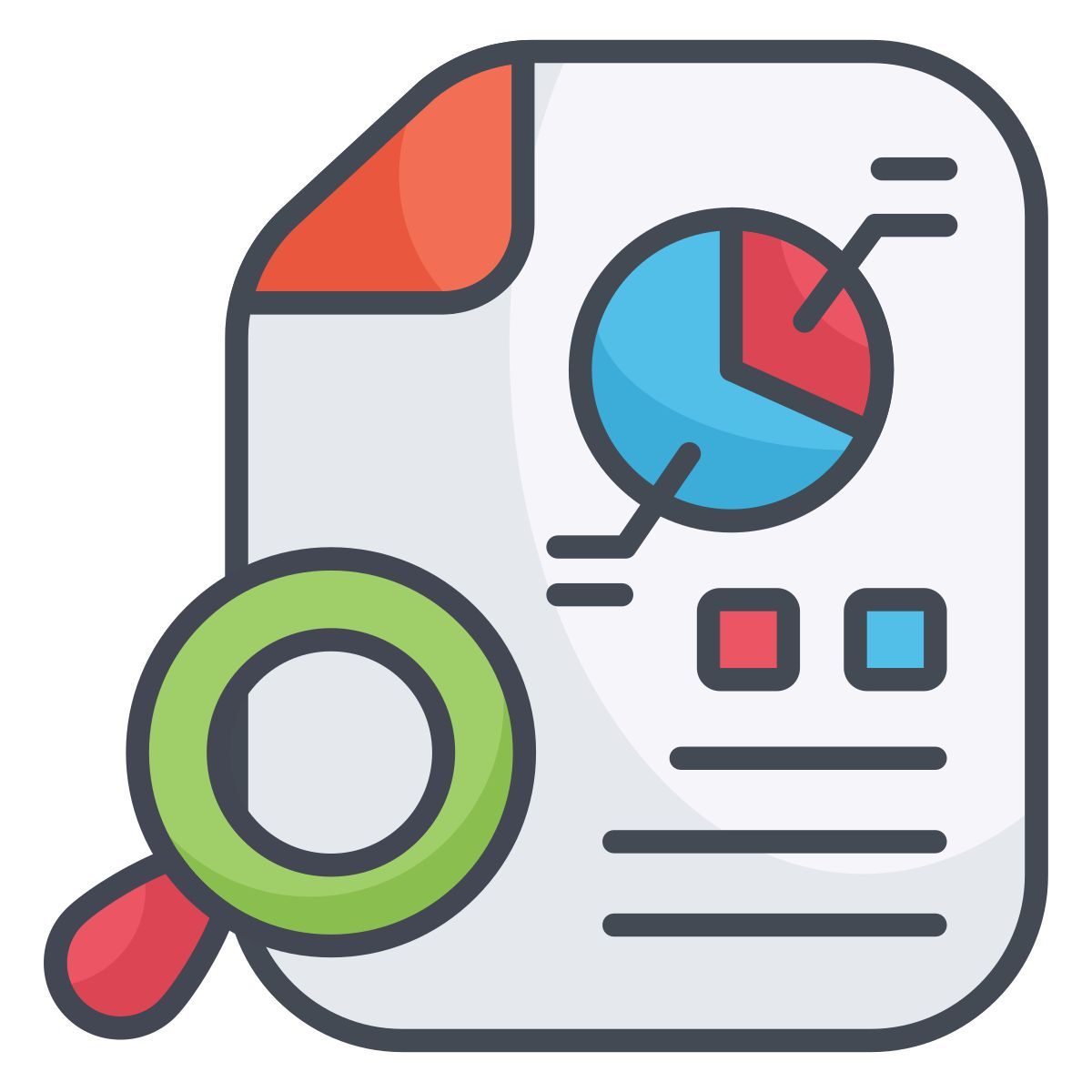 analysis data icon
