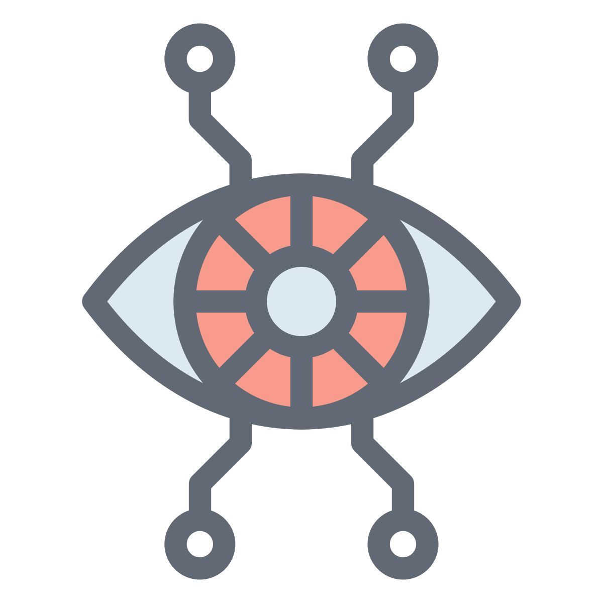 artificial vision icon