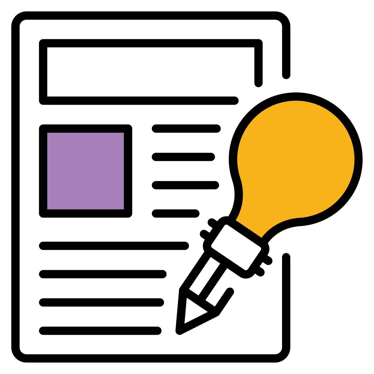 idea per il blog icon