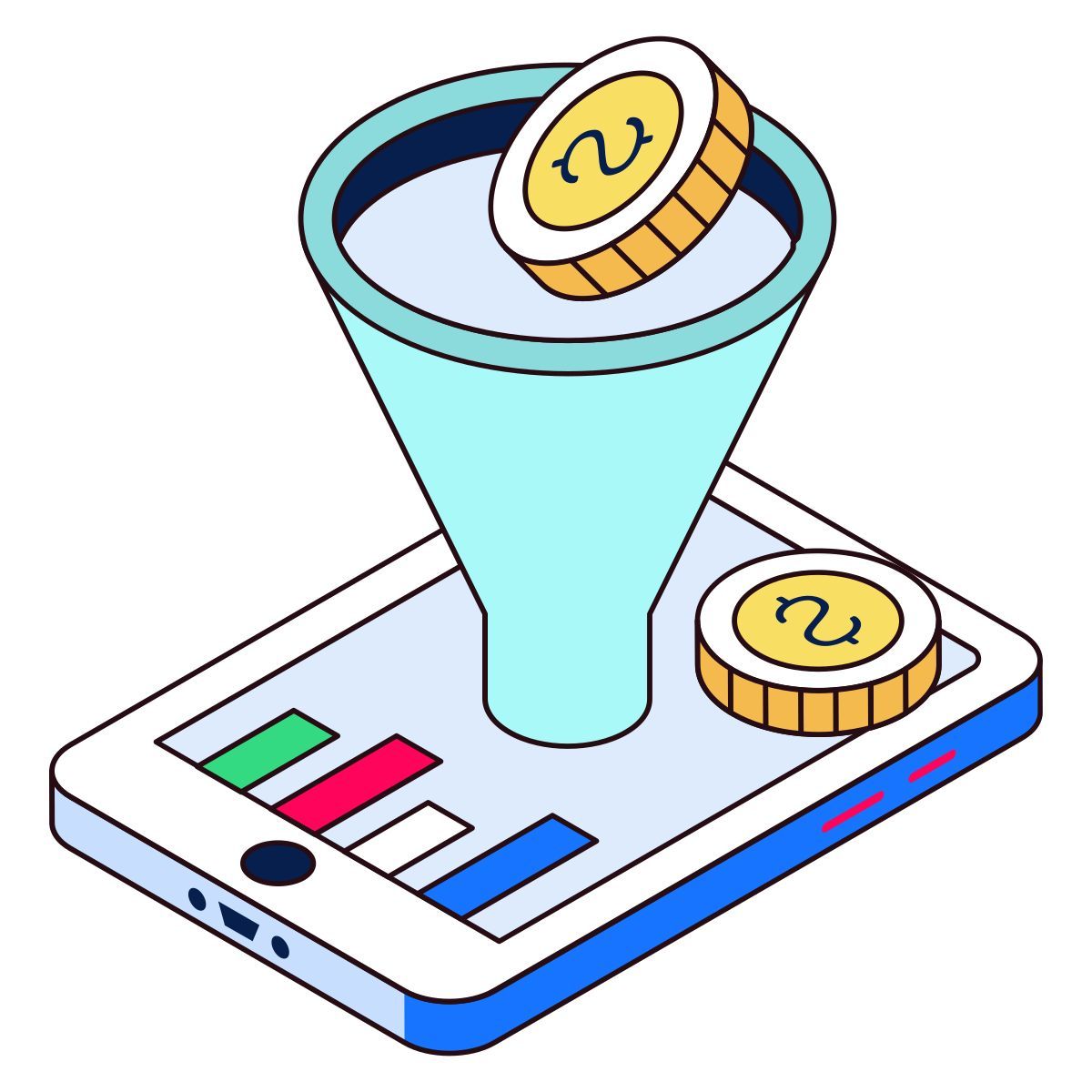 business funnel icon