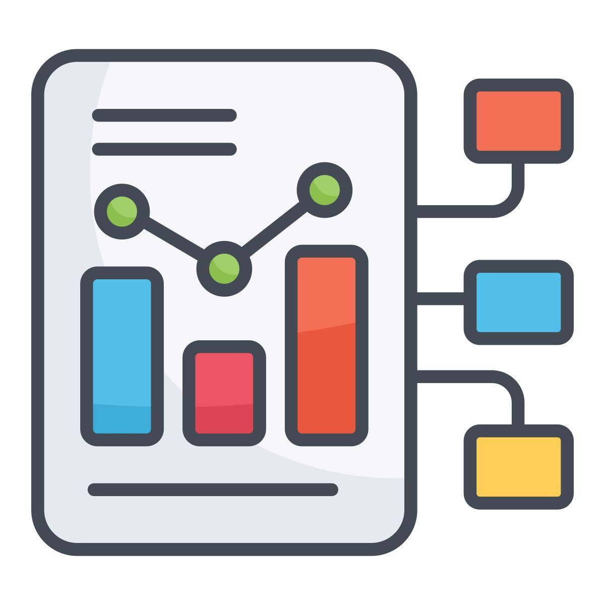 business report icon
