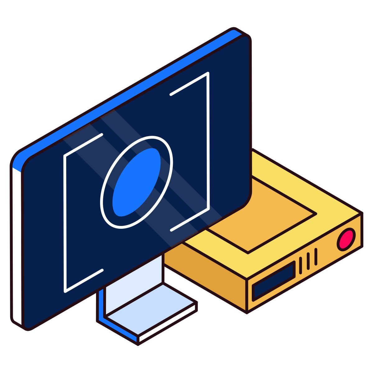 cctv security system icon