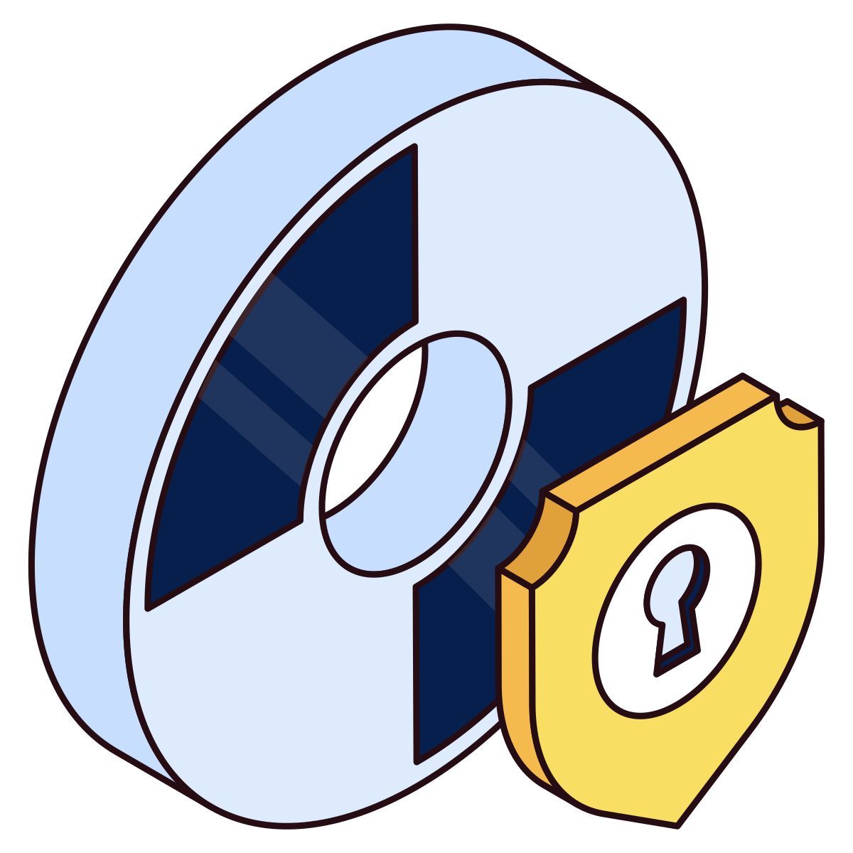 cd  protection icon