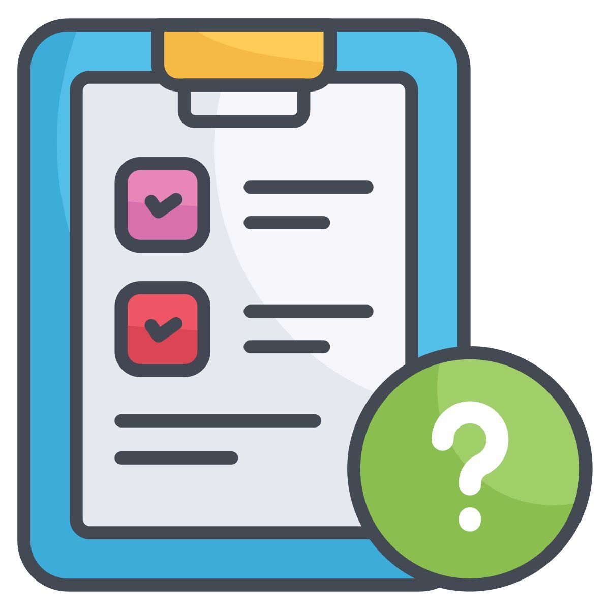 checklist question icon
