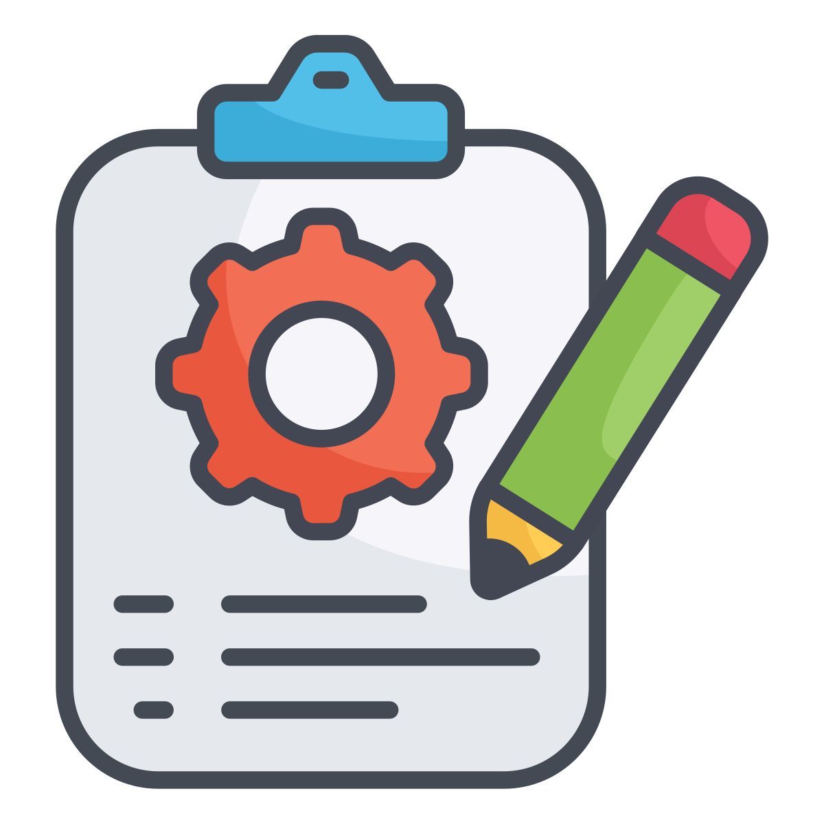 clipboard writing icon