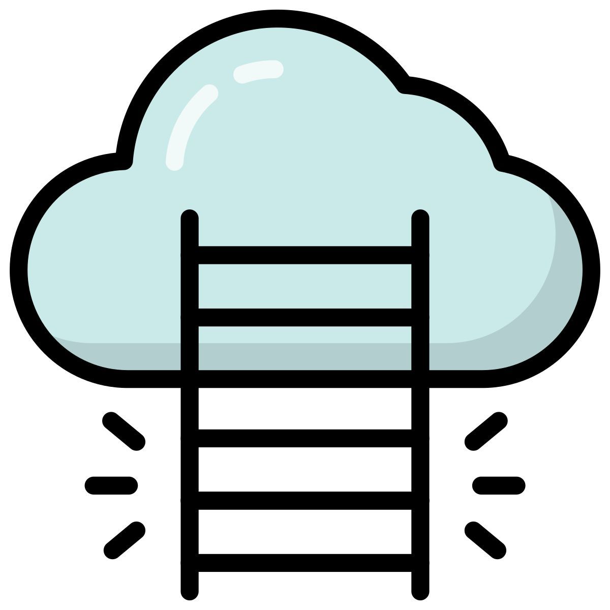 cloud career icon