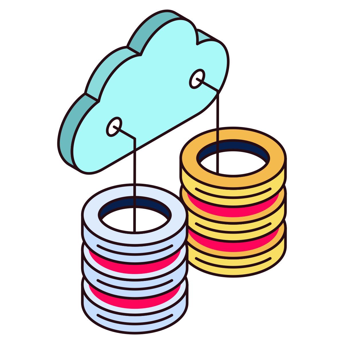cloud database icon