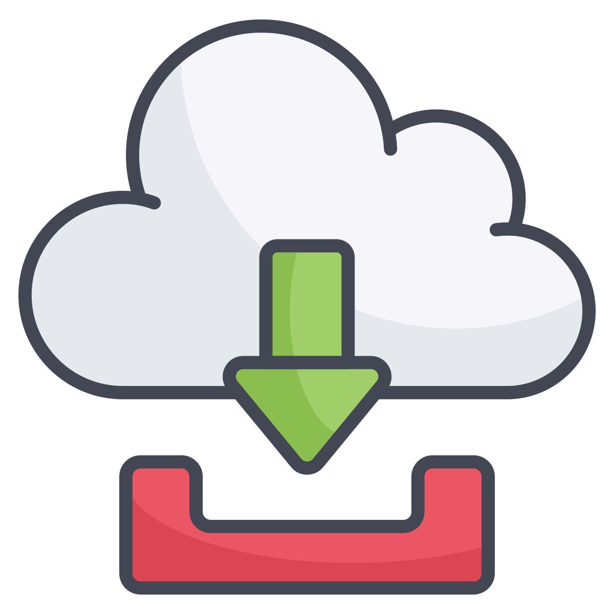 cloud download icon