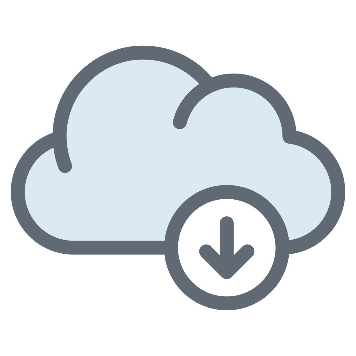 cloud download icon