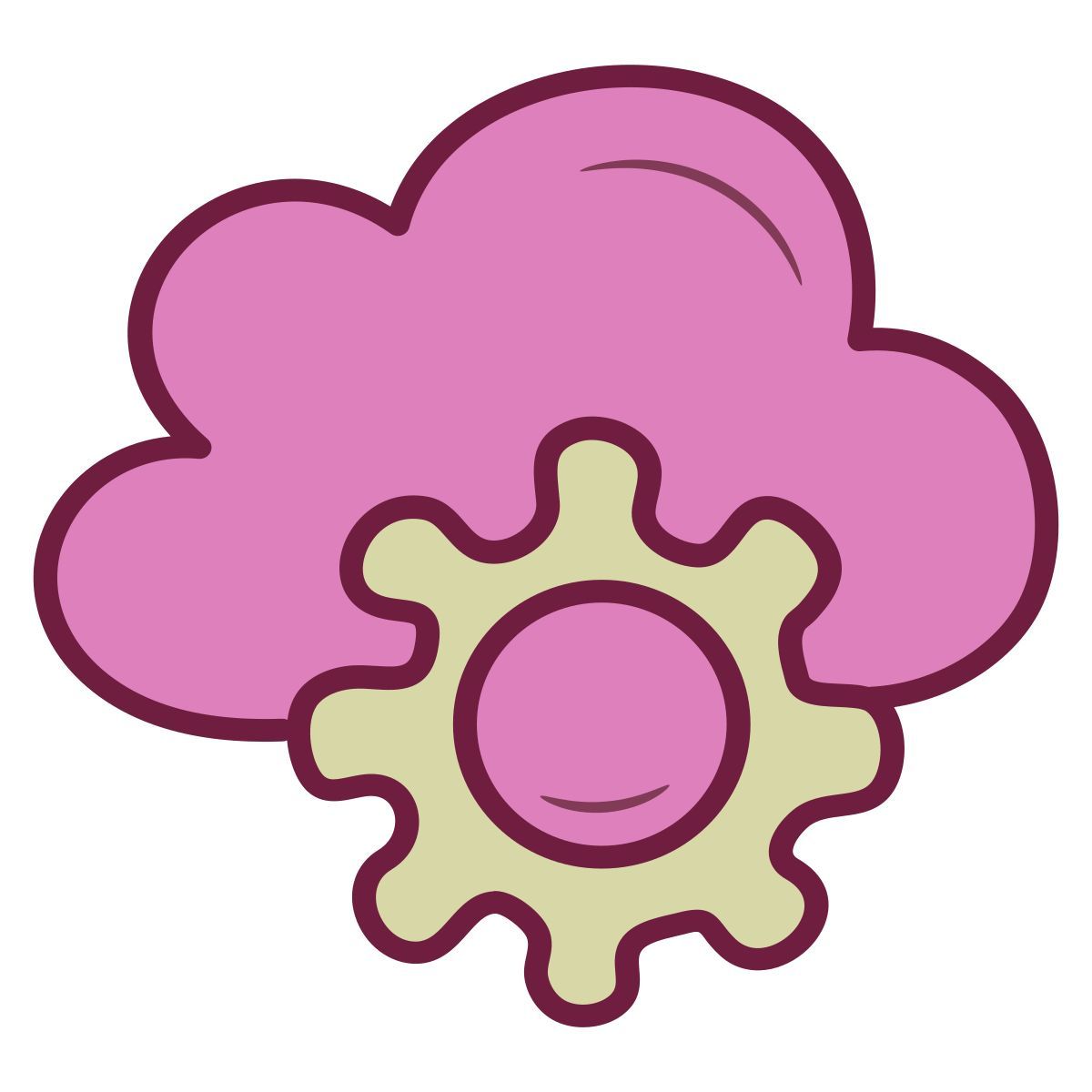cloud management icon