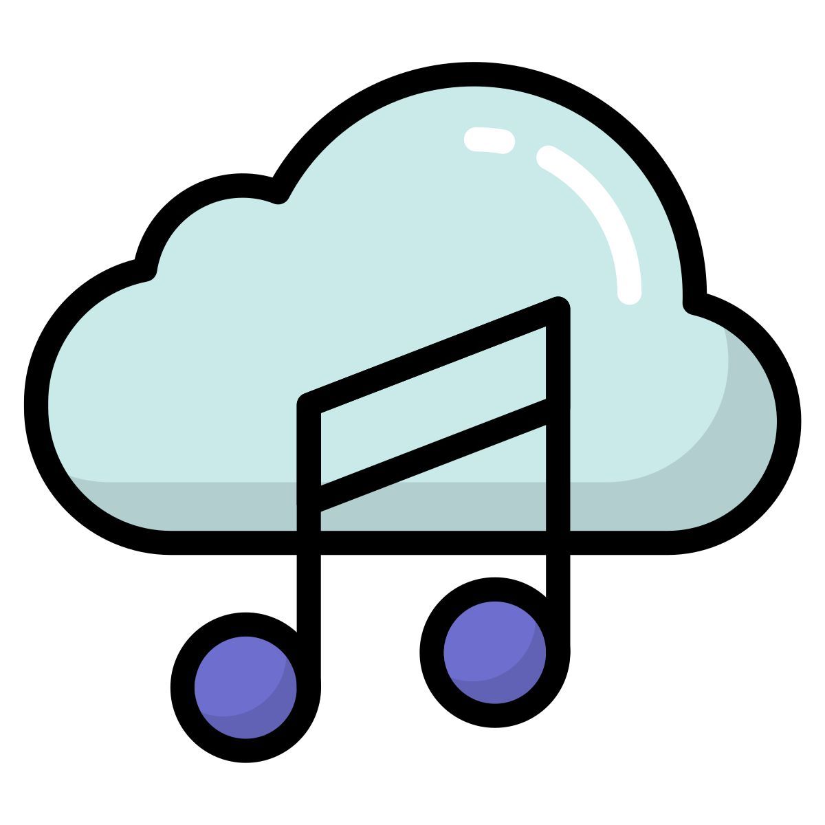 클라우드 뮤직 icon