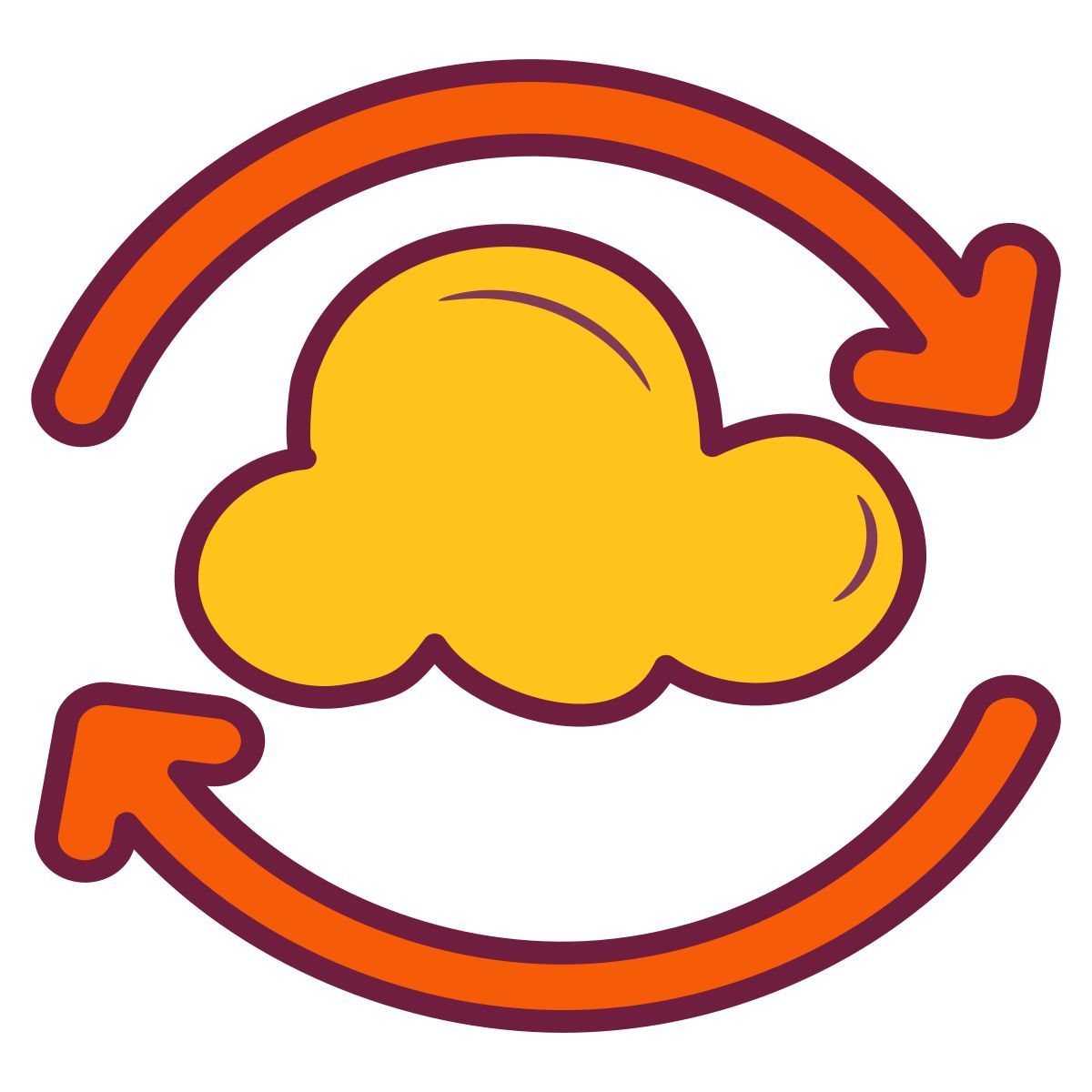 cloud refresh icon
