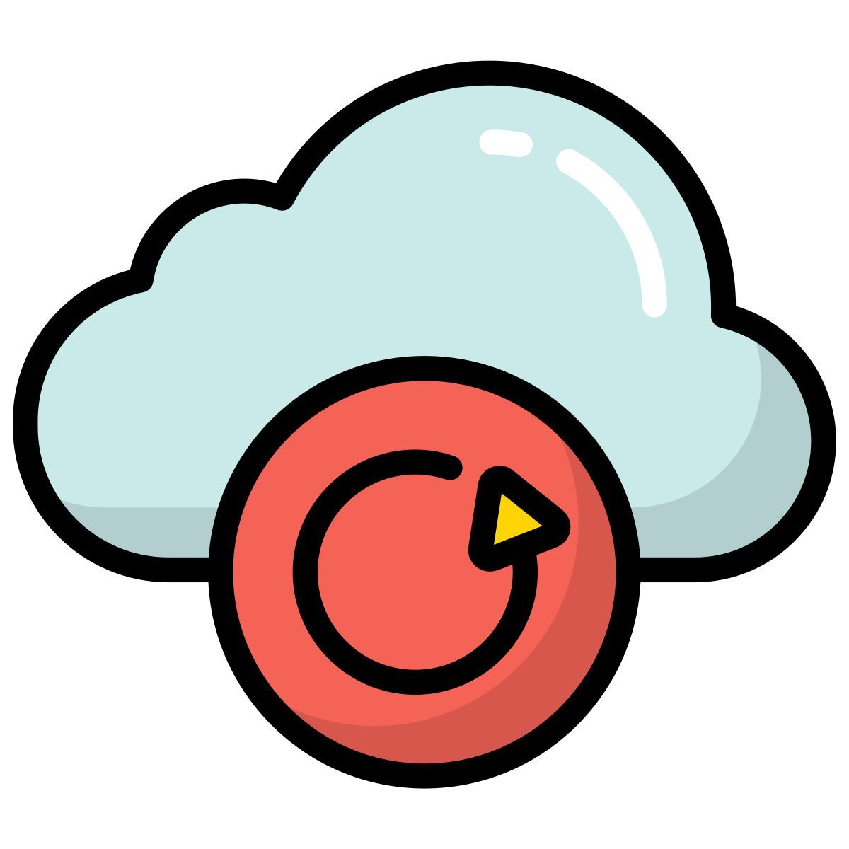 cloud reload icon
