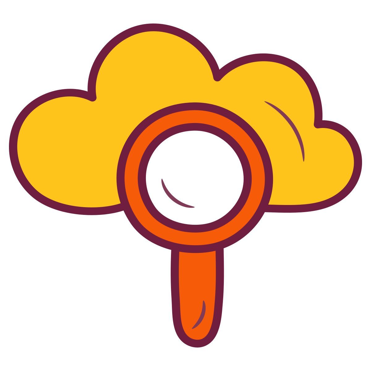 cloud suche icon