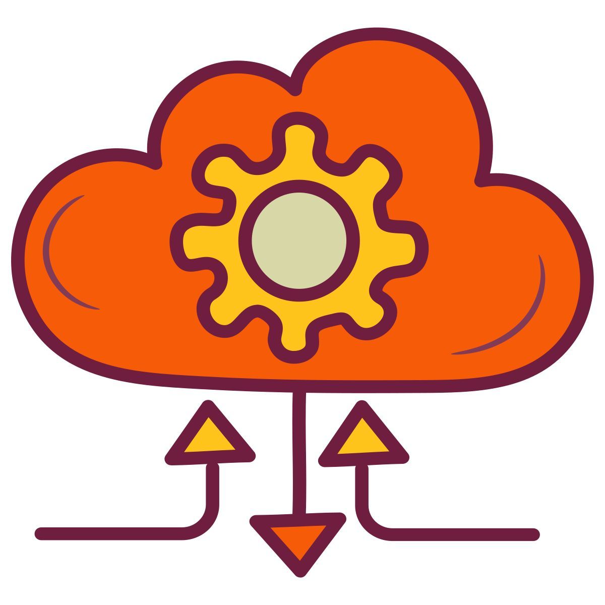 cloud setting icon