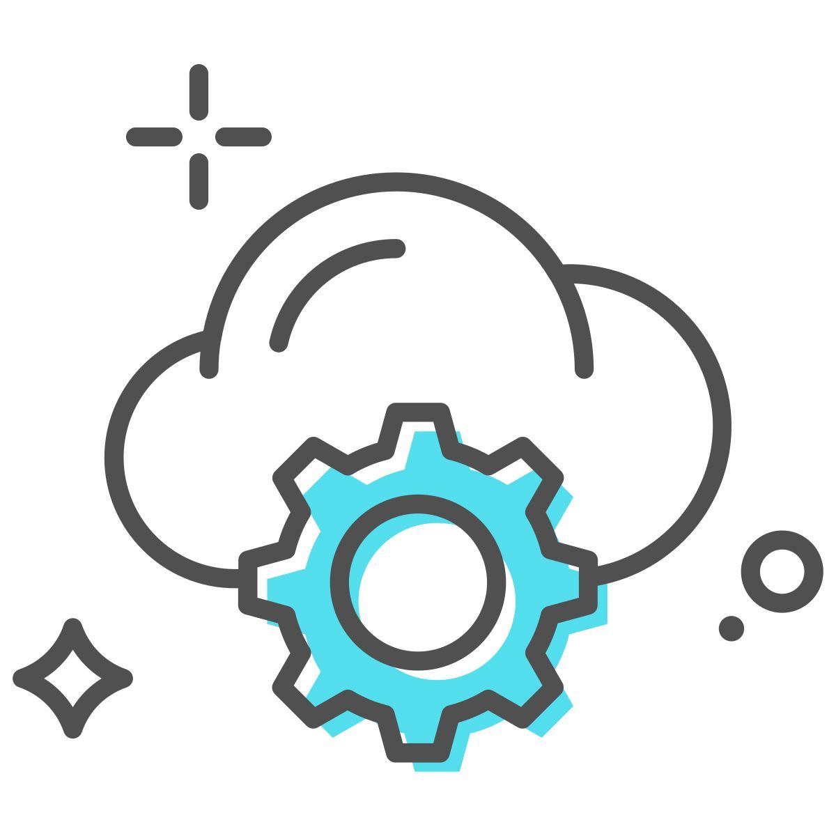 cloud setting icon