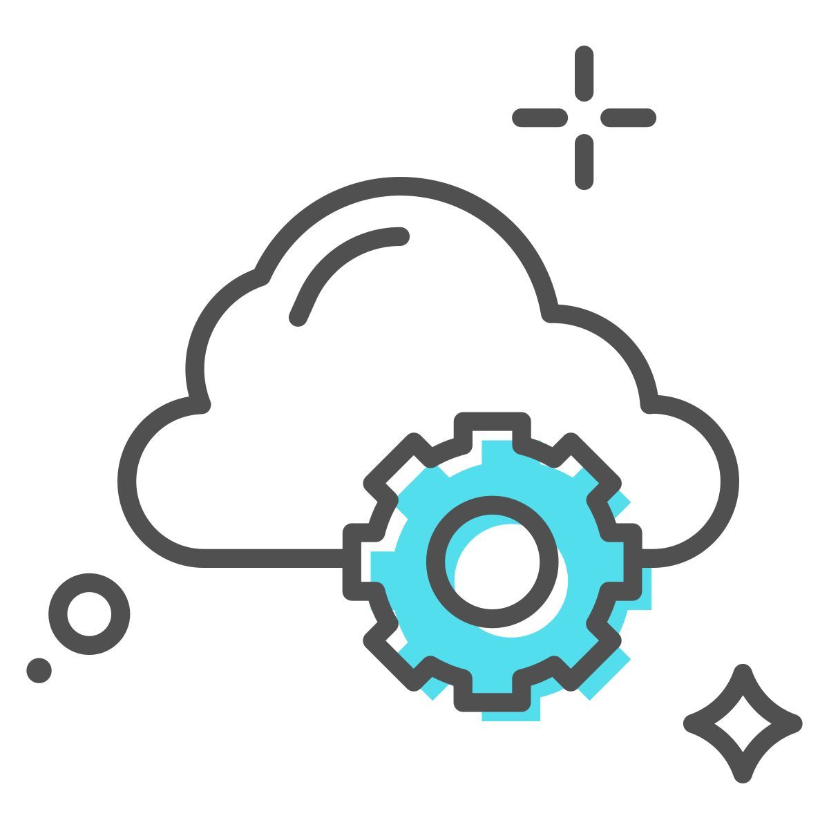 cloud settings icon