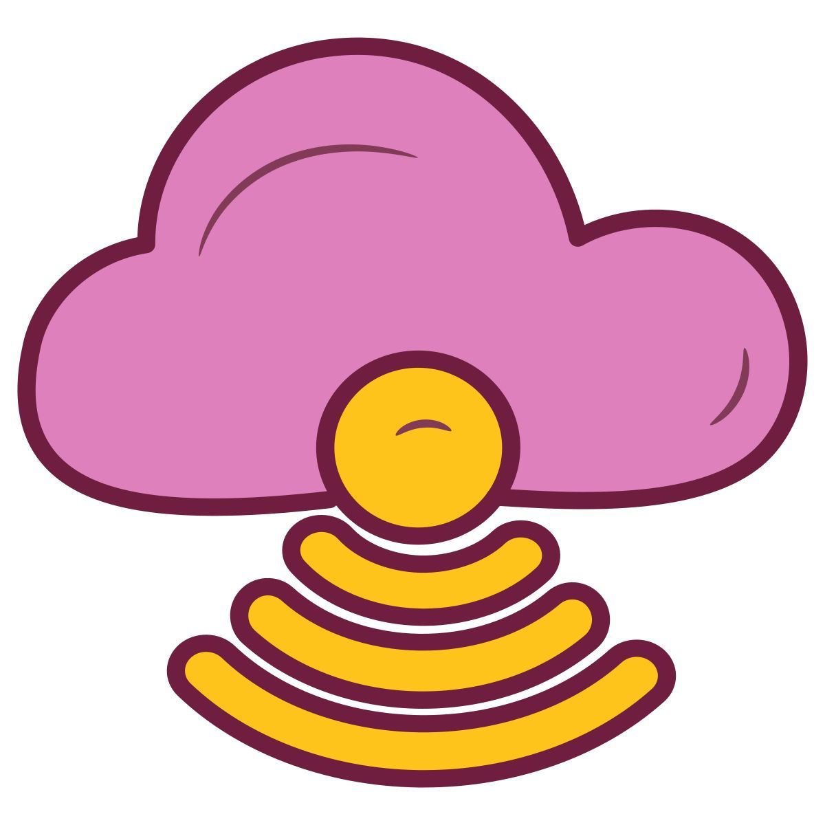 cloud signal icon