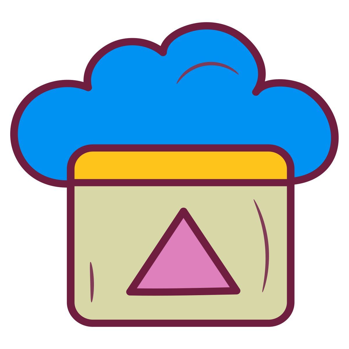 cloud storage icon