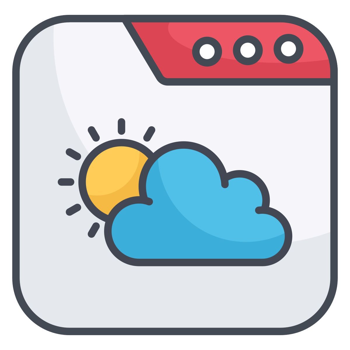 cloud web icon