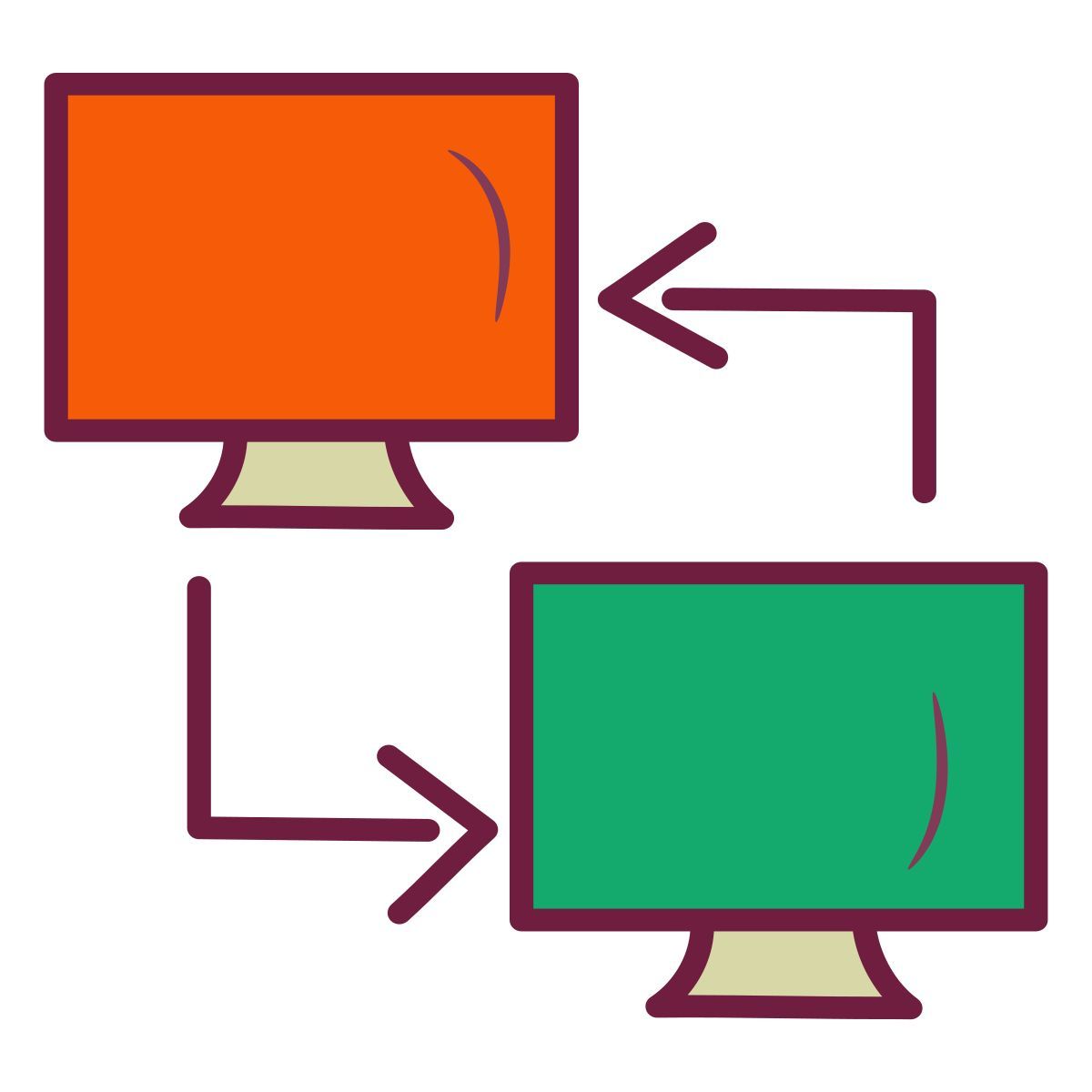 Computer Sharing icon