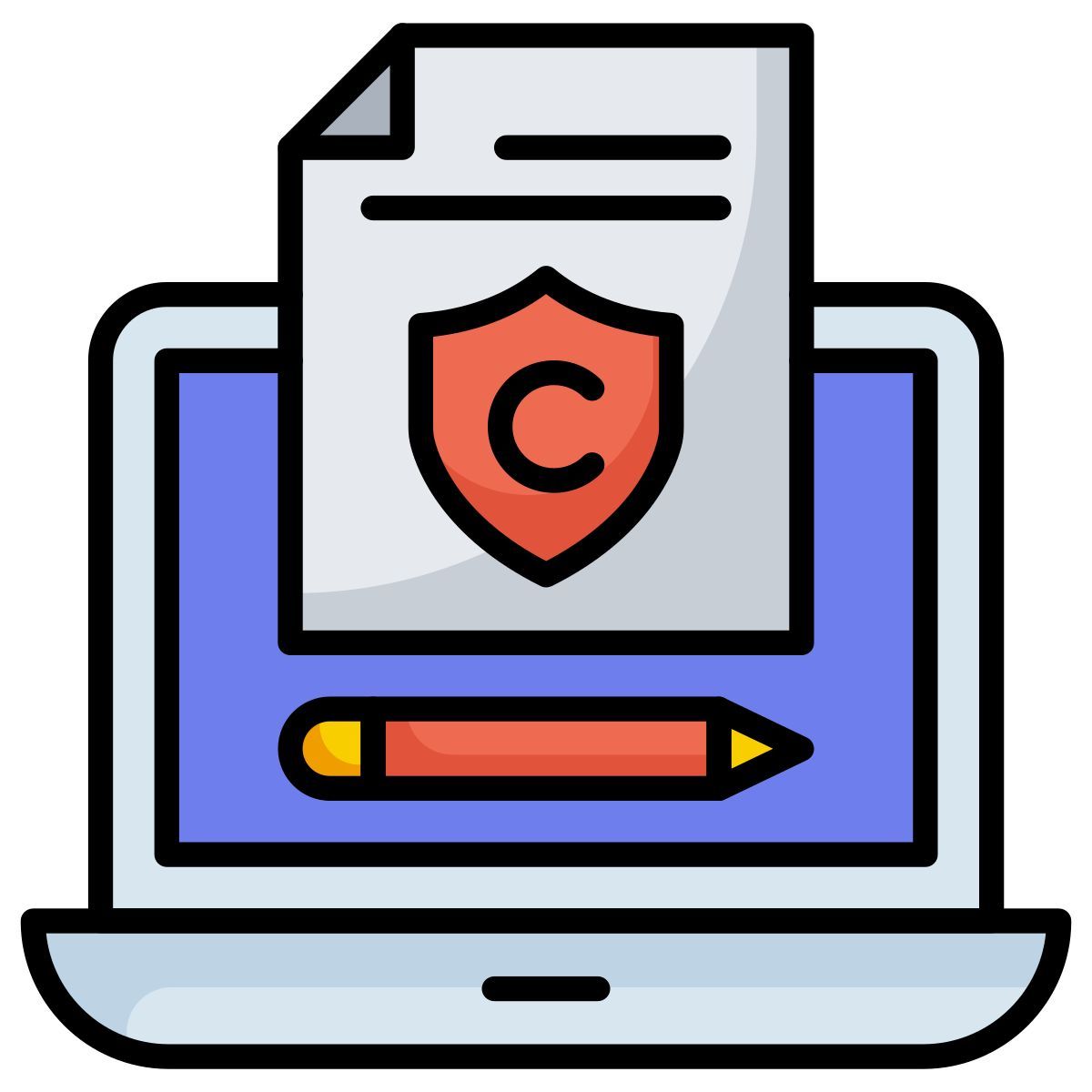 copyright protection icon