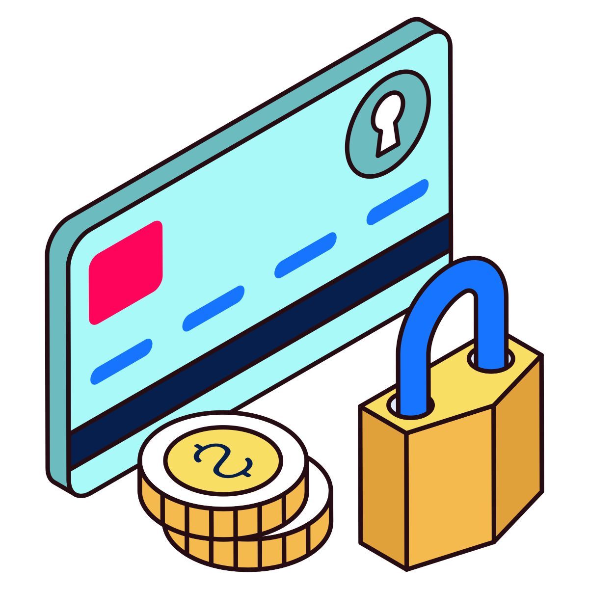 credit card security icon