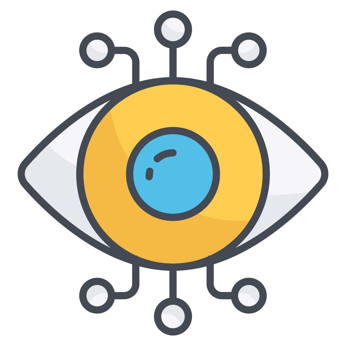 cyber eye icon